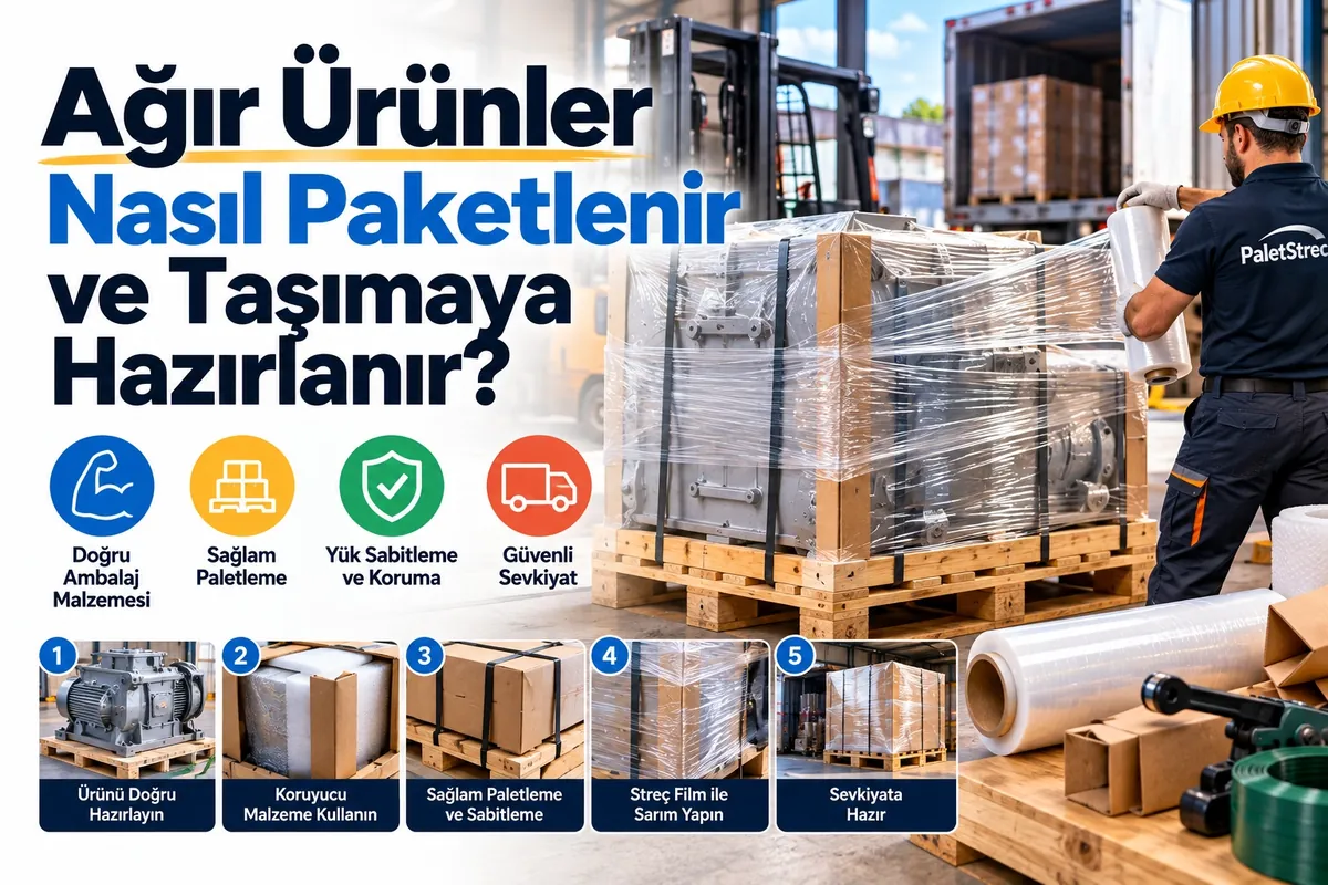 Ağır Ürünler Nasıl Paketlenir ve Taşımaya Hazırlanır?