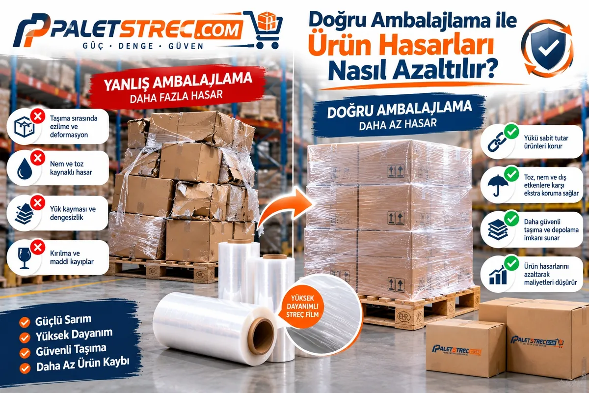 Doğru Ambalajlama ile Ürün Hasarları Nasıl Azaltılır?