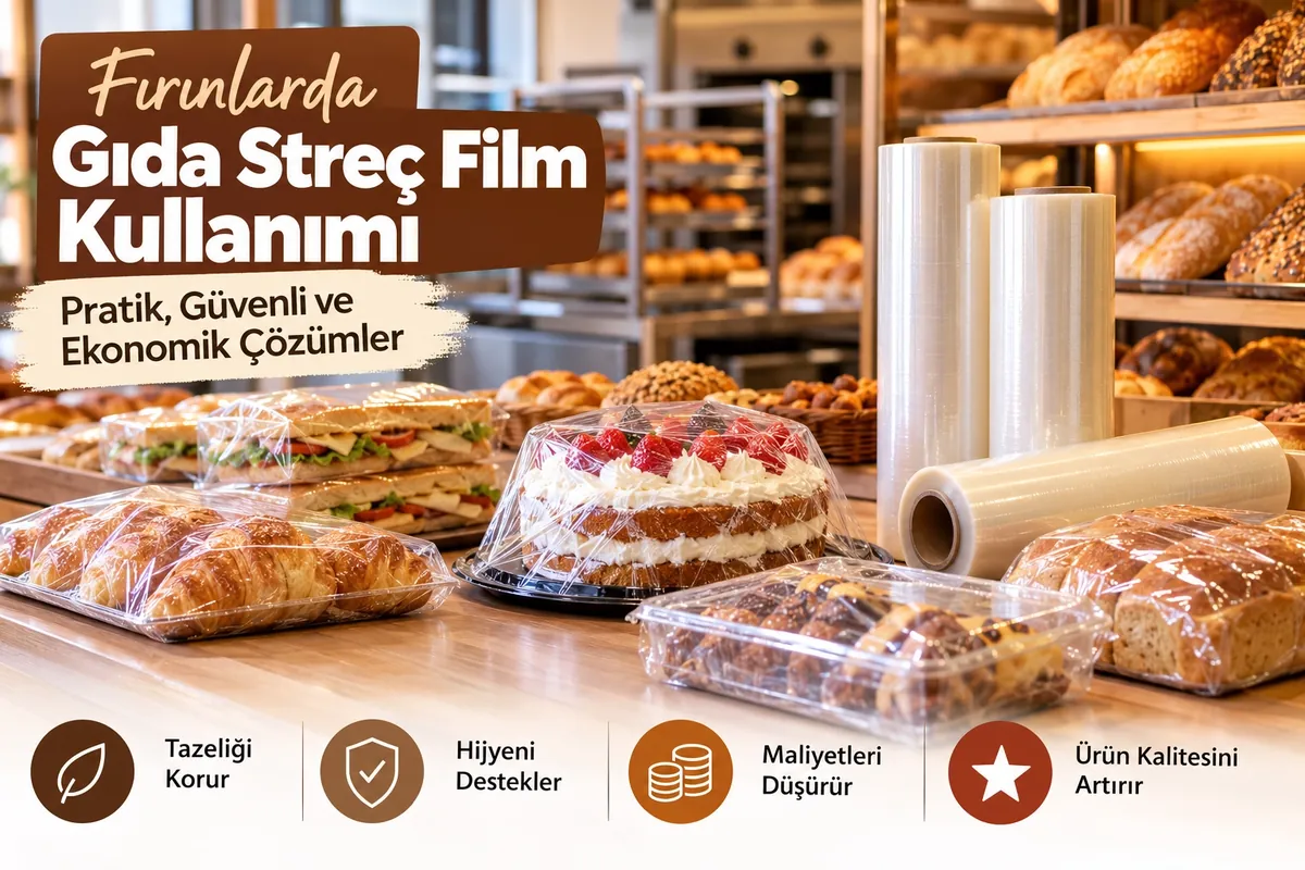 Fırınlarda Gıda Streç Film Kullanımı
