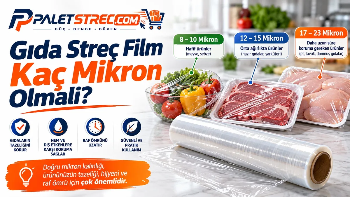 Gıda Streç Film Kaç Mikron Olmalı?