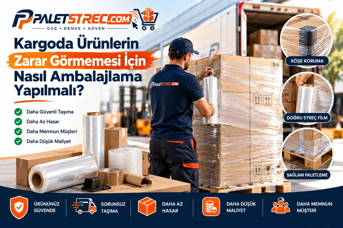 Kargoda Ürünlerin Zarar Görmemesi İçin Nasıl Paketlenmeli ?