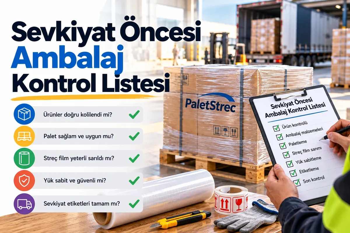 Sevkiyat Öncesi Ambalaj Kontrol Listesi