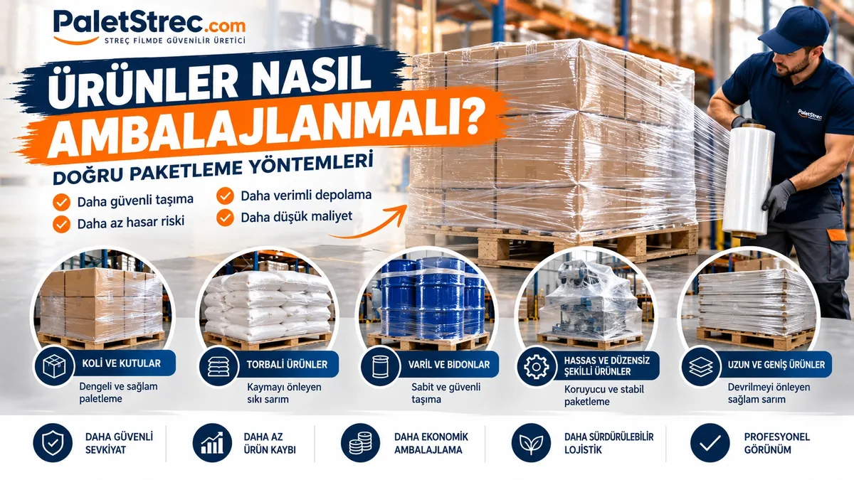 Ürünler Nasıl Ambalajlanmalı? Doğru Paketleme Yöntemleri