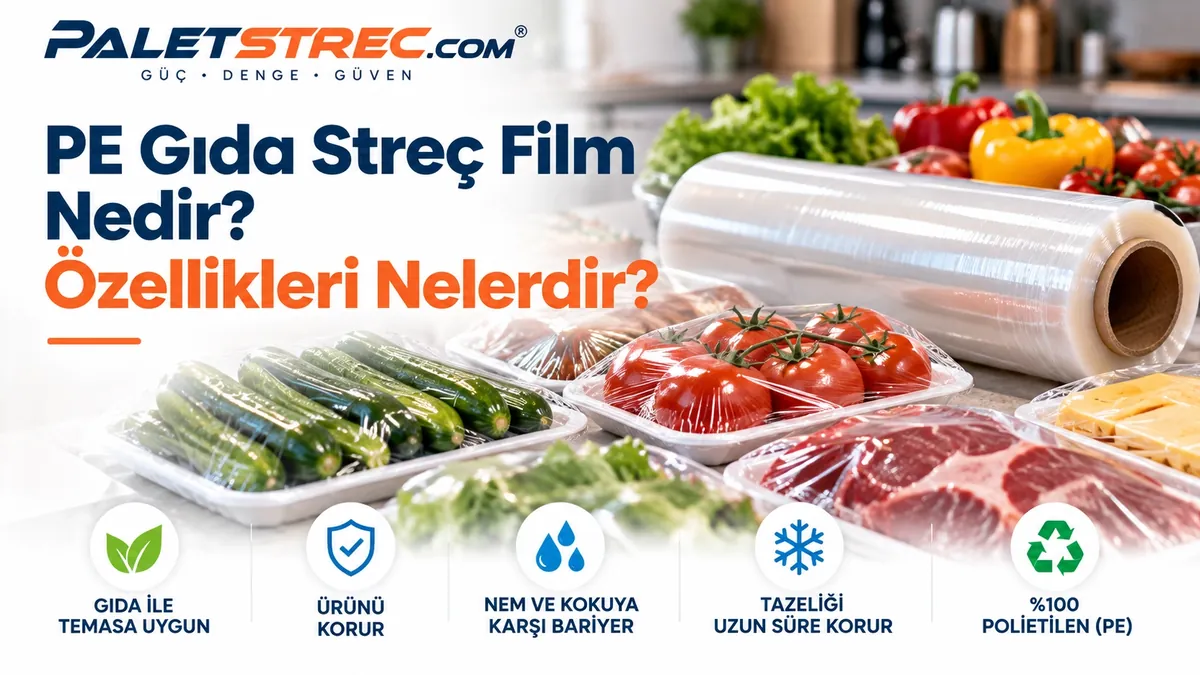 PE Gıda Streç Film Nedir? Özellikleri Nelerdir?