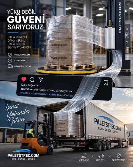 23 Micron 1500 Mt Power Makine Streç Film | 50 cm 23 Micron 1500 Mt Power Makine Streç Film | 50 cm